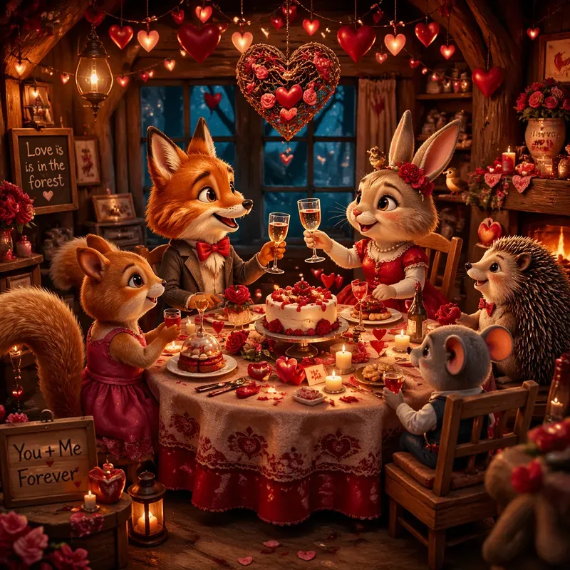 Whimsical Love Scenes