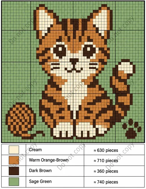Latch Hook Chart Pattern Pages