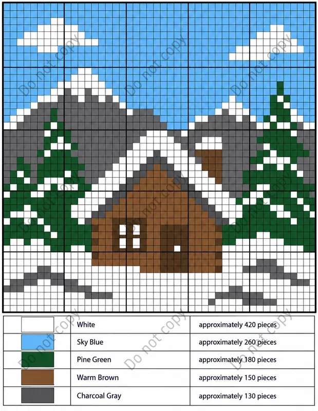 Latch Hook Chart Pattern Pages