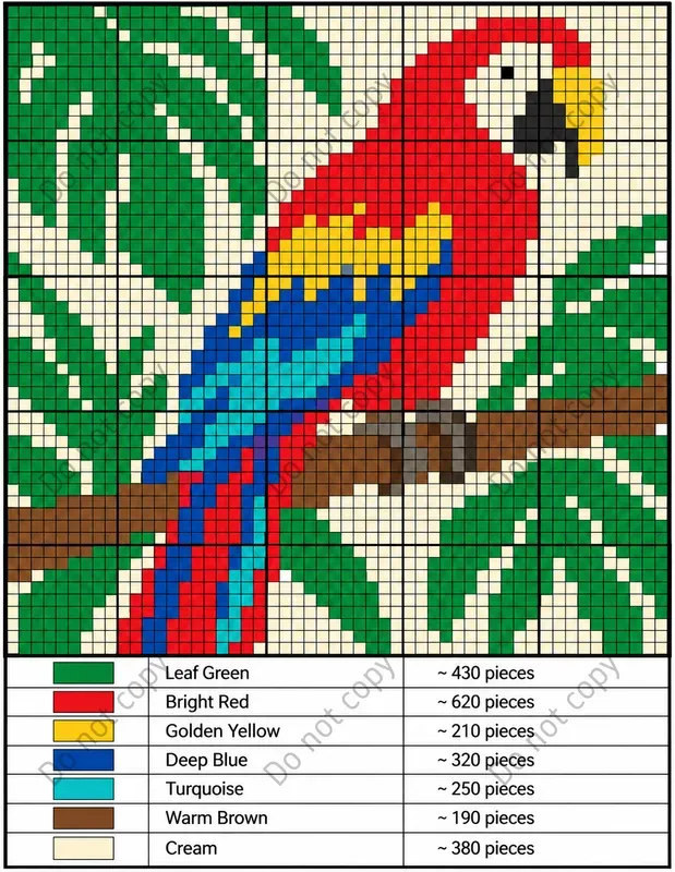 Latch Hook Chart Pattern Pages