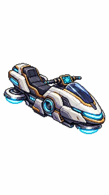 16bit Utopia Futuristic RPG Game Assets
