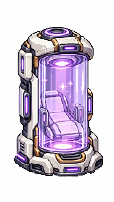 16bit Utopia Futuristic RPG Game Assets