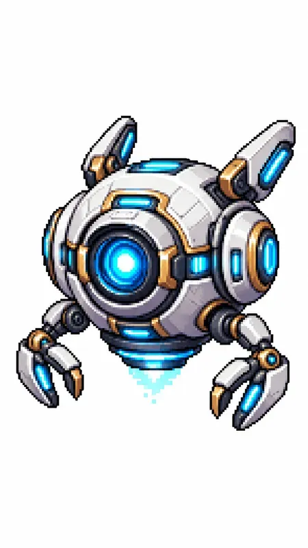 16bit Utopia Futuristic RPG Game Assets