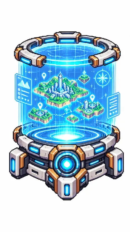 16bit Utopia Futuristic RPG Game Assets