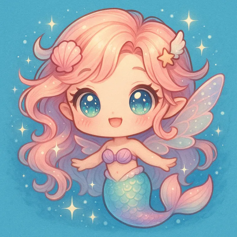 Cute Chibi Fantasy Creatures