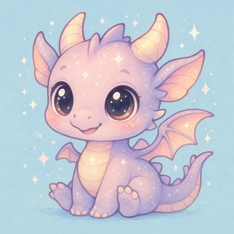 Cute Chibi Fantasy Creatures