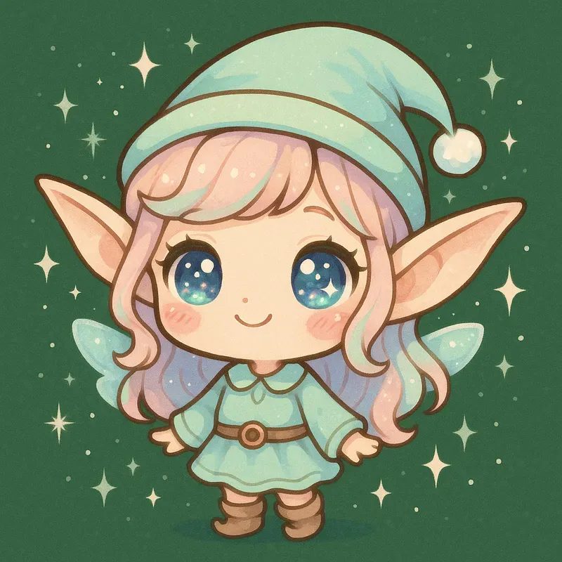 Cute Chibi Fantasy Creatures