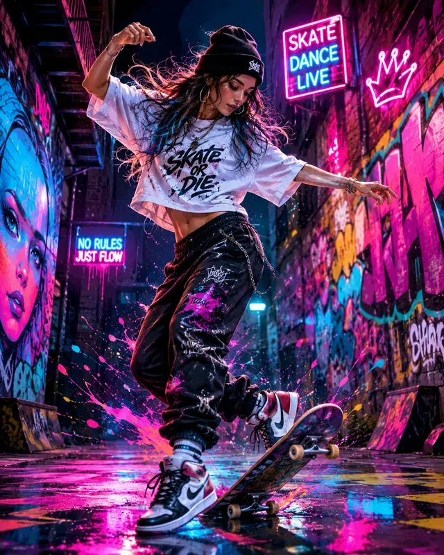 Urban Graffiti Motion Art Sets