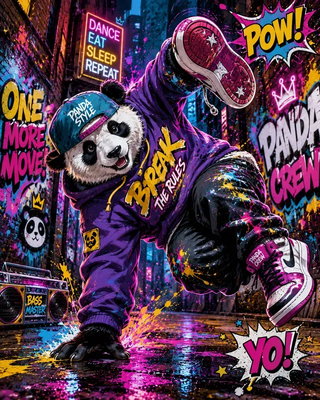 Urban Graffiti Motion Art Sets
