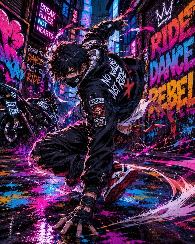 Urban Graffiti Motion Art Sets
