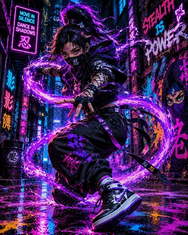 Urban Graffiti Motion Art Sets