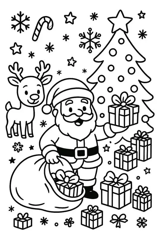 Christmas Coloring Books For Kids