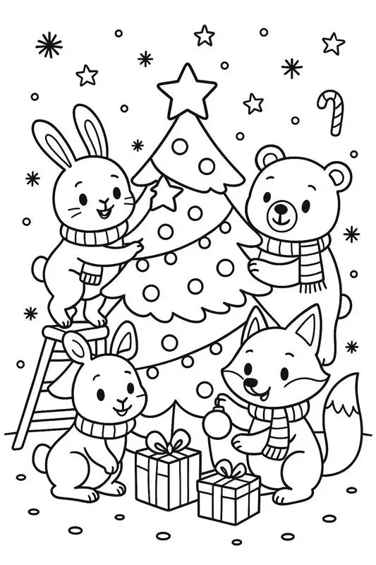 Christmas Coloring Books For Kids