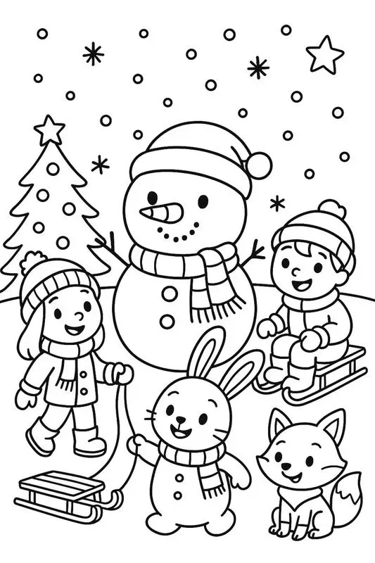 Christmas Coloring Books For Kids