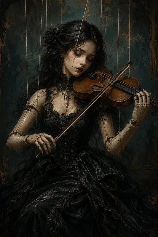 Surreal Marionette Portraits