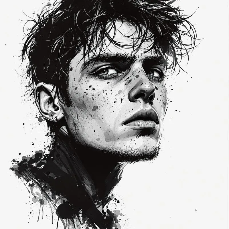 Dark Ink Character Portraits