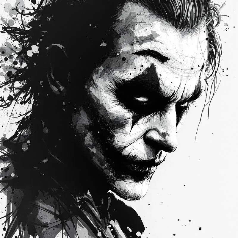 Dark Ink Character Portraits