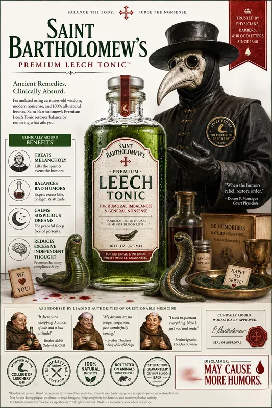 Dark Ages Medicine Ad Generator
