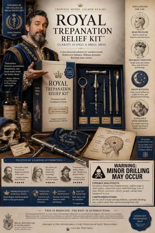 Dark Ages Medicine Ad Generator