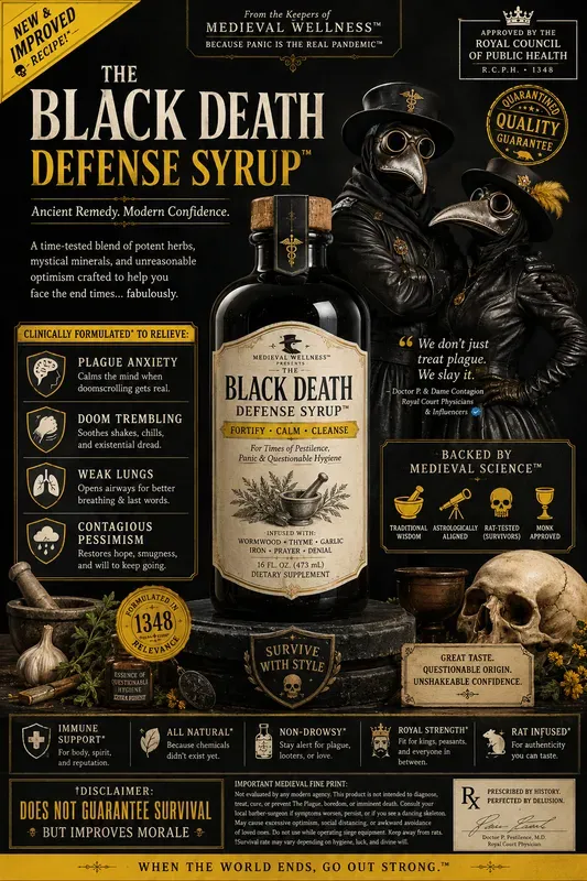 Dark Ages Medicine Ad Generator