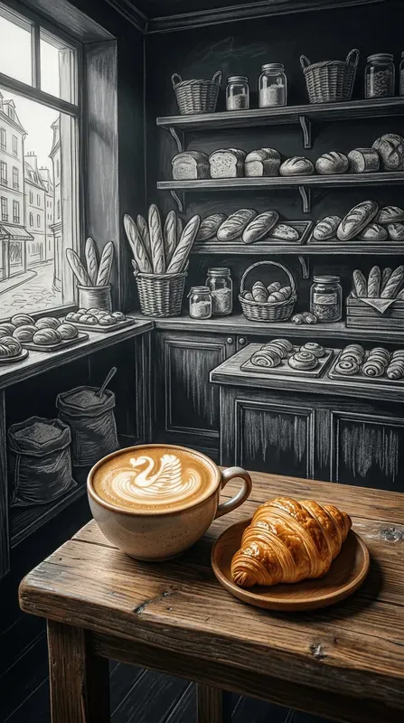 Chalk Flavor 3D Cafe Fusions