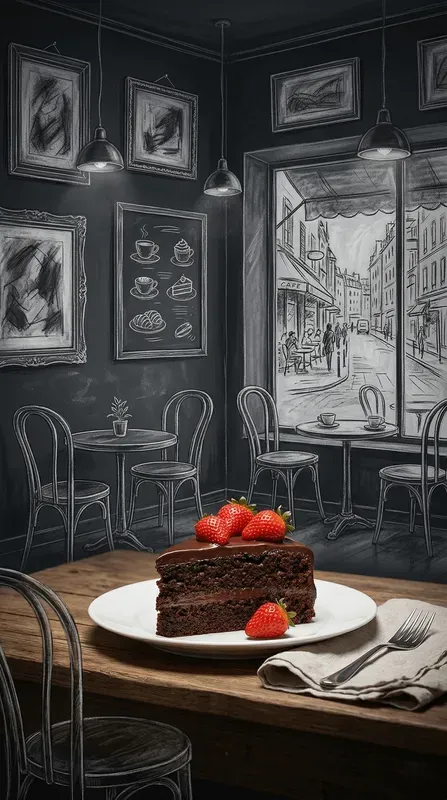 Chalk Flavor 3D Cafe Fusions
