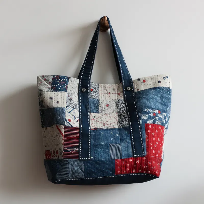 Patchwork Tote Bags