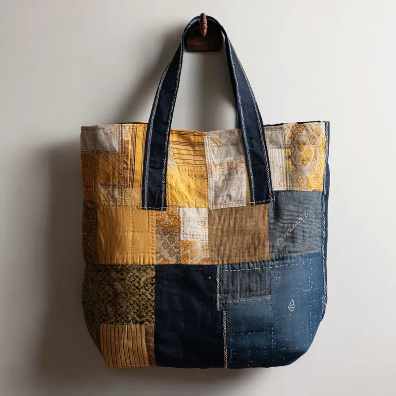 Patchwork Tote Bags