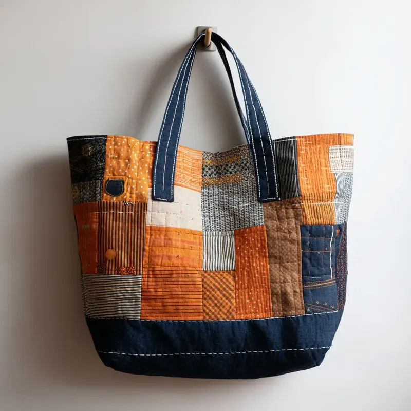 Patchwork Tote Bags