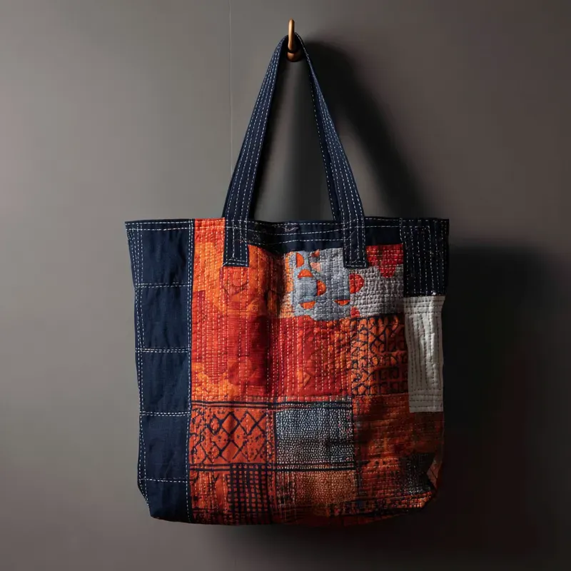 Patchwork Tote Bags