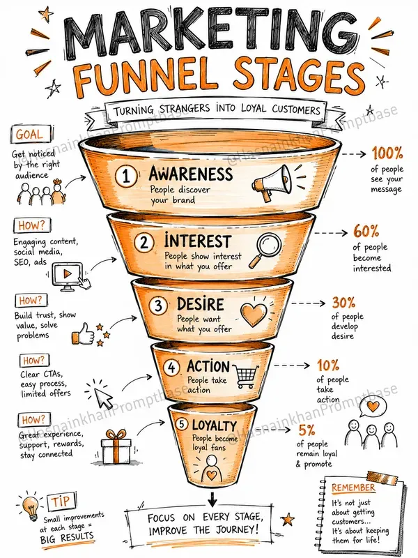 Hand Drawn Infographic Diagram Visuals