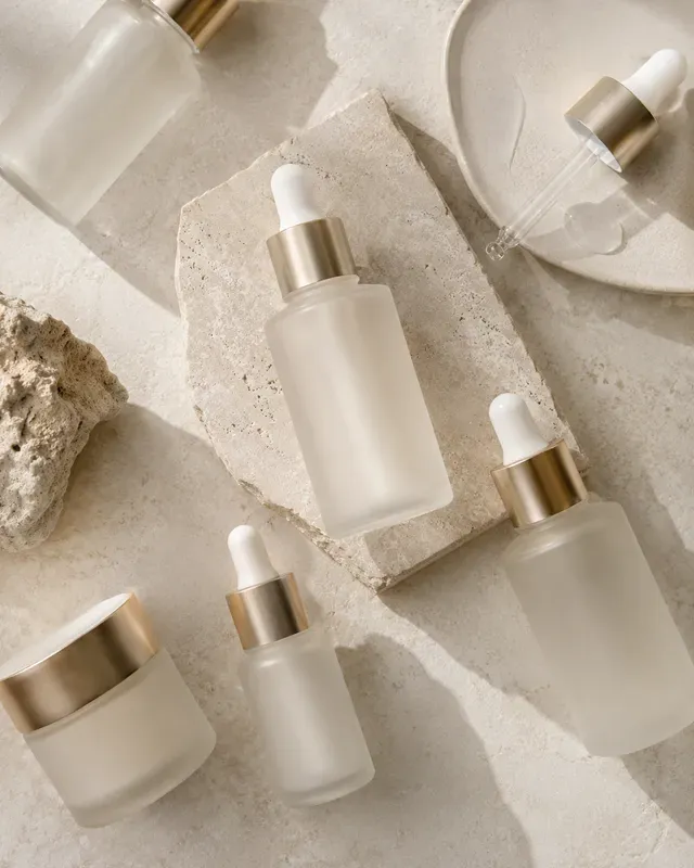 Luxury Skincare Flat Lays