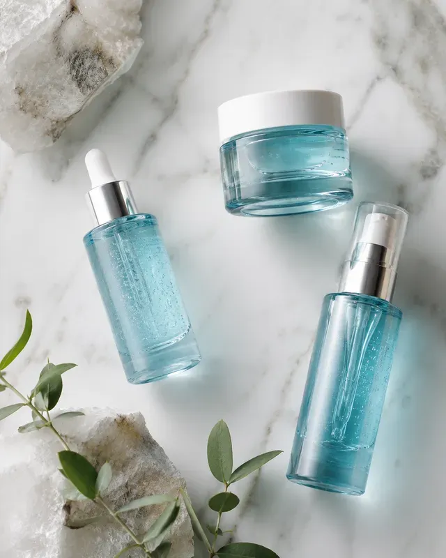 Luxury Skincare Flat Lays