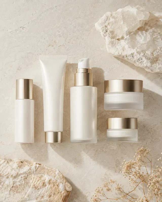 Luxury Skincare Flat Lays