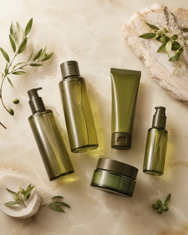 Luxury Skincare Flat Lays