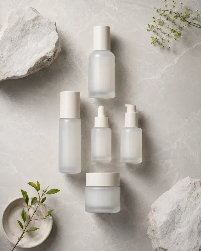 Luxury Skincare Flat Lays
