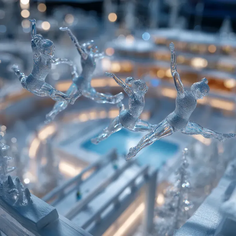 Frozen In Motion Crystal Arenas
