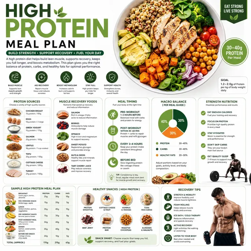 Healthy Living Infographic Posters