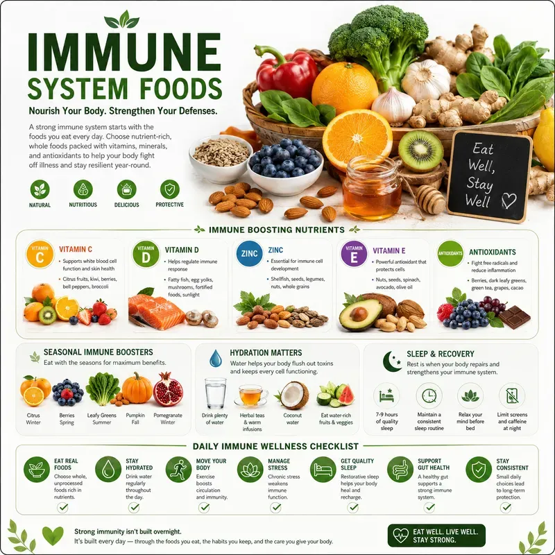 Healthy Living Infographic Posters