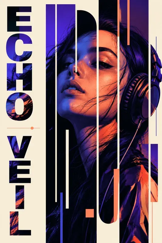Fragmented Portrait Posters