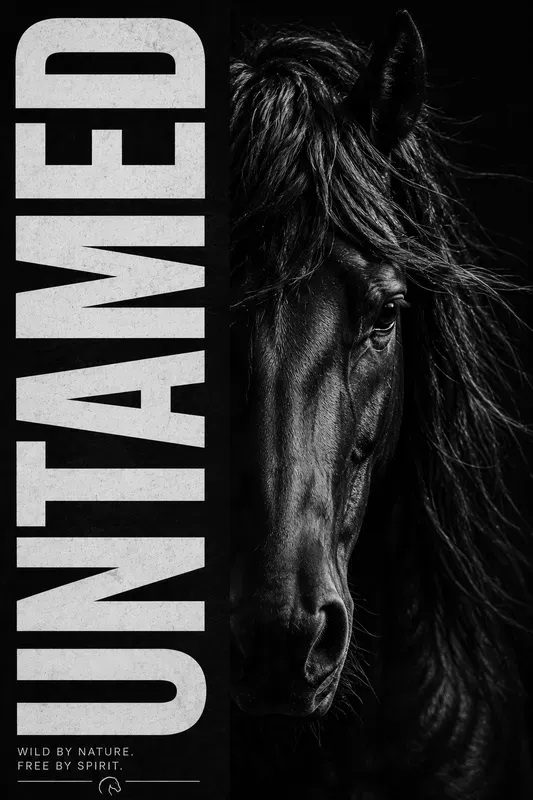Minimalist Animal Word Posters