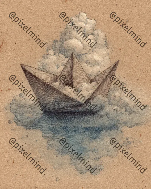 Surreal Pencil Childhood Dreams