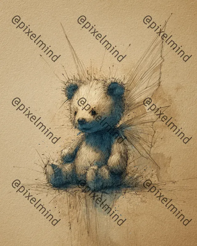 Surreal Pencil Childhood Dreams