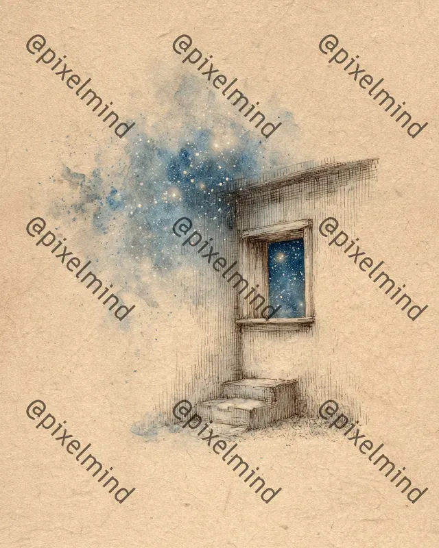 Surreal Pencil Childhood Dreams