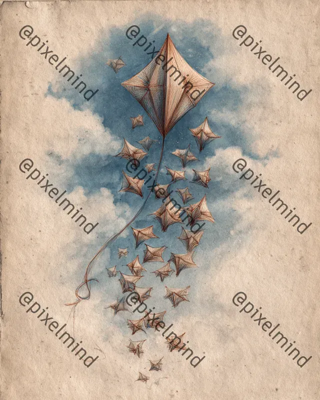 Surreal Pencil Childhood Dreams