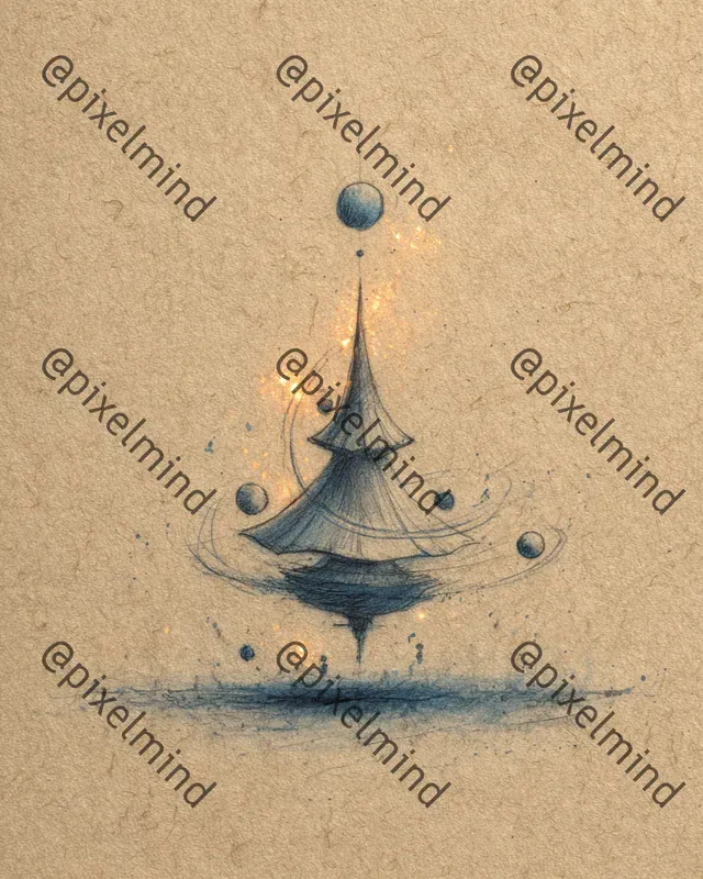 Surreal Pencil Childhood Dreams