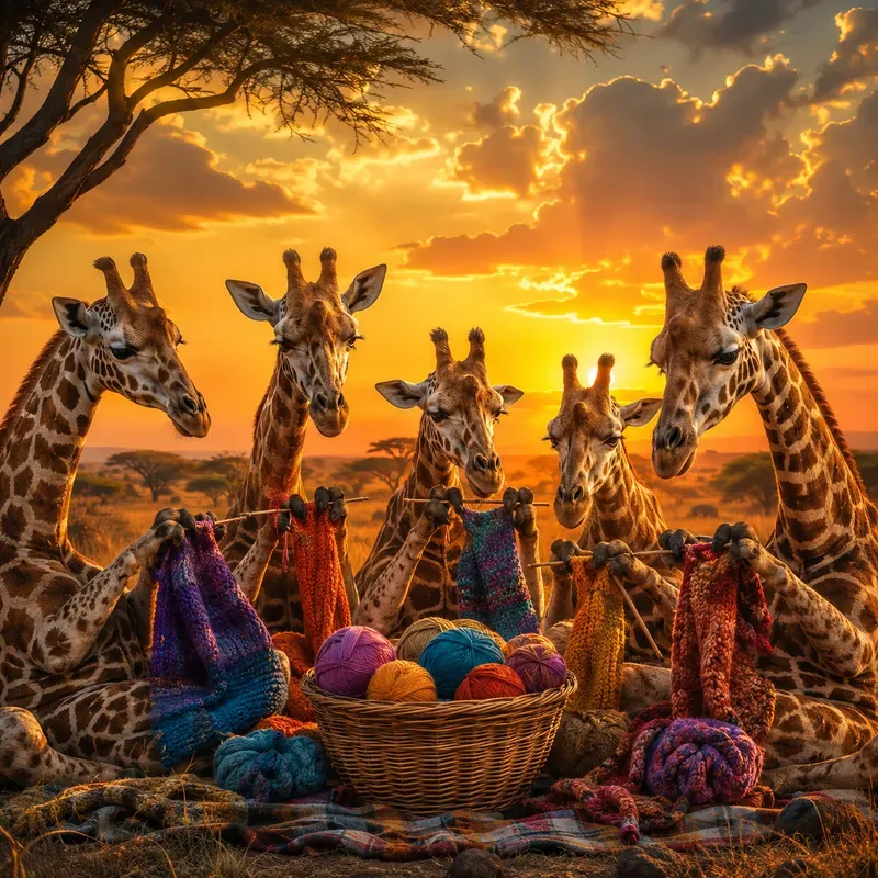 Surreal Animal Gatherings