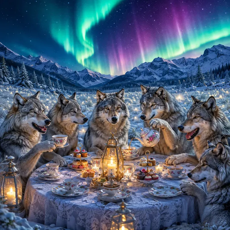Surreal Animal Gatherings