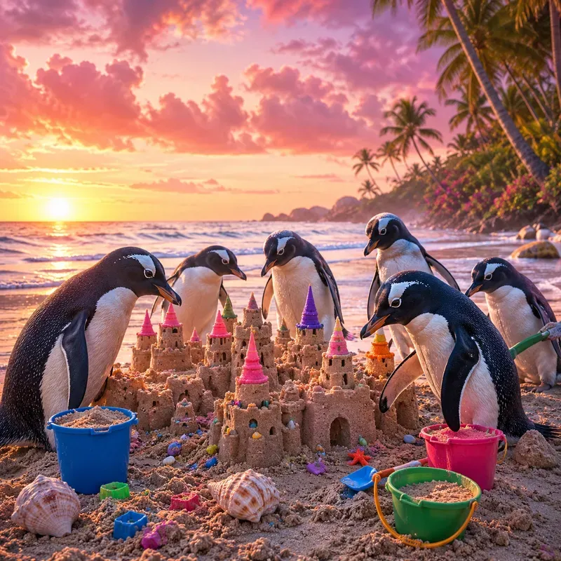 Surreal Animal Gatherings