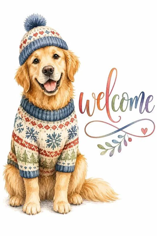 Watercolor Pet Greeting Cards